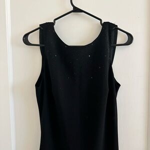 Jessica Classic Black Midi Dress